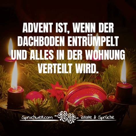 advent sprüche lustig kurz